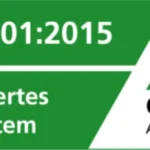 Zertifikat der ISO 9001:2015