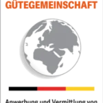 Logo der Gütegemeinschaft für Anwerbung und Vermittlung von Pflegekräften aus dem Ausland e.V.